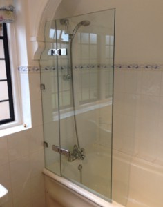 Bespoke bathscreen special layout